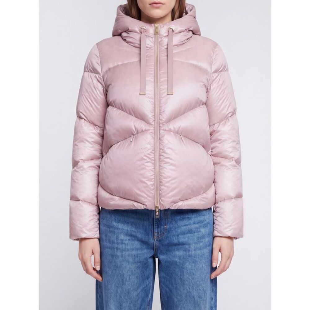 Herno Women Herno Short Hooded Down Jacket In Water-Repellent Ultra-Light Nylon